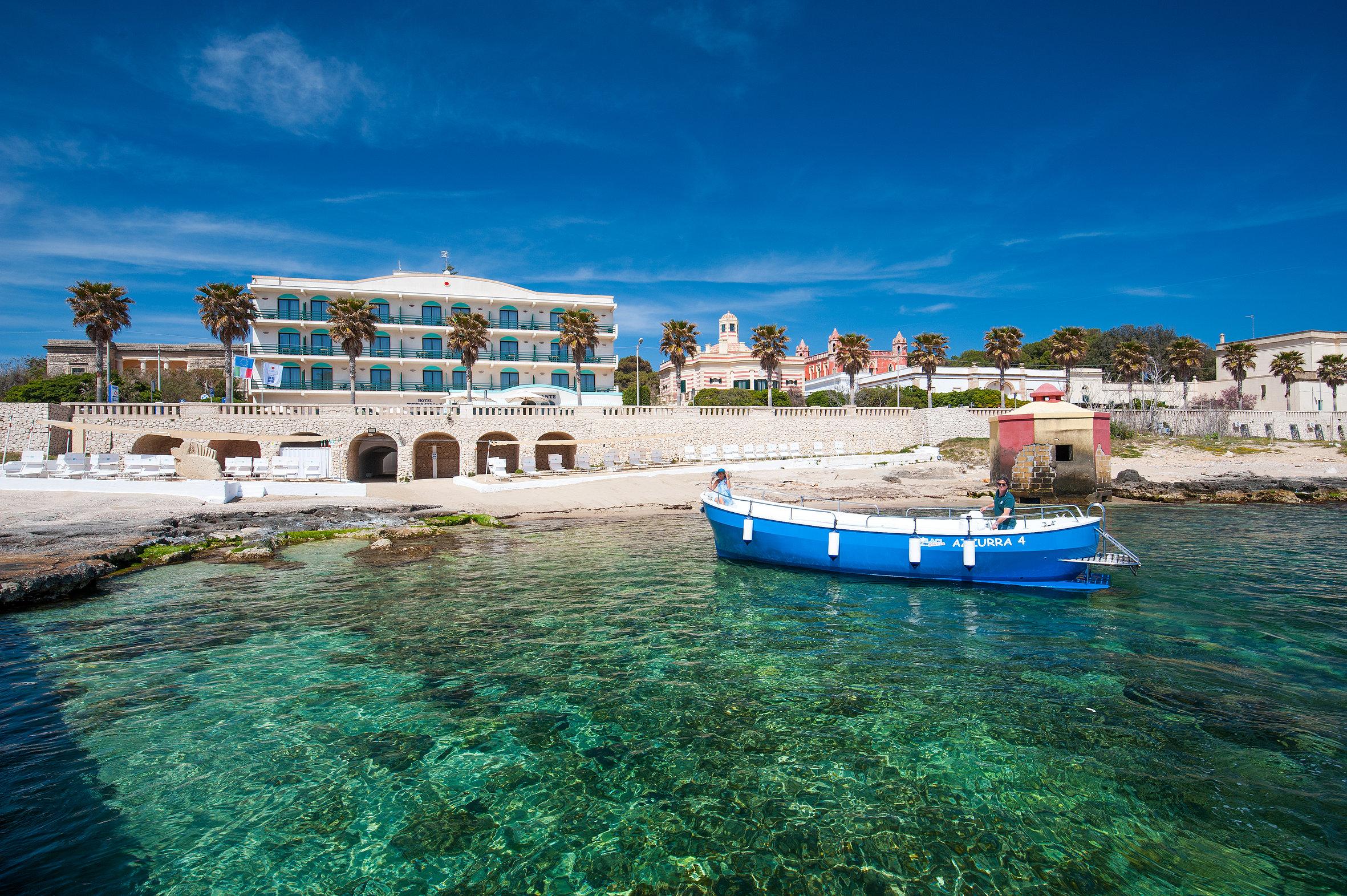 Santa Maria di Leuca Hotel Terminal - Caroli Hotels מראה חיצוני תמונה